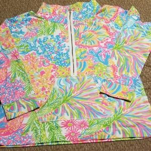 Lily Pulitzer Half Zip Pullover top